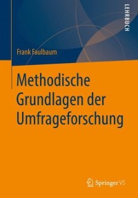 Cover Methodische Grundlagen der Umfrageforschung