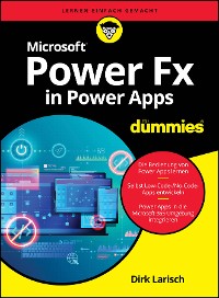 Cover Microsoft Power FX in Power Apps für Dummies