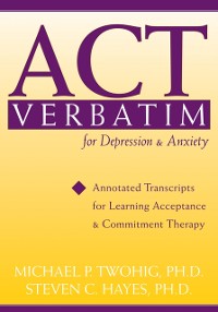Cover ACT Verbatim for Depression and Anxiety
