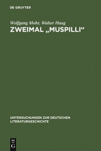 Cover Zweimal "Muspilli"