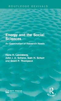 Cover Energy and the Social Sciences