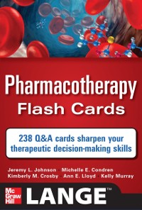 Cover Pharmacotherapy Flash Cards