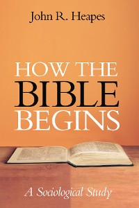 Cover How the Bible Begins