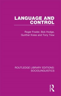 Cover Language and Control