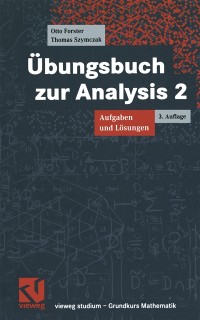 Cover Übungsbuch zur Analysis 2