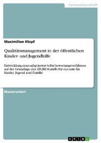 Cover Qualitätsmanagement in der öffentlichen Kinder- und Jugendhilfe