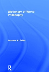 Cover Dictionary of World Philosophy