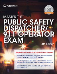 Cover Master the Public Safety Dispatcher/911 Operator Exam