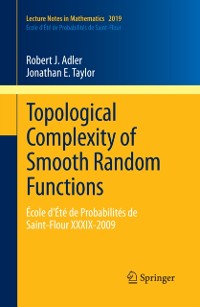 Cover Topological Complexity of Smooth Random Functions