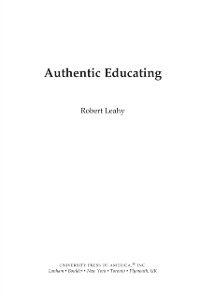 Cover Authentic Educating