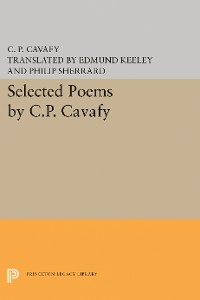 Cover Selected Poems by C.P. Cavafy