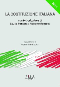 Cover La Costituzione italiana - aggiornata a Settembre 2021