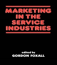 Cover Marketing in the Service Industries