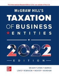 Cover ISE eBook Online Access for McGraw-Hill's Taxation of Business Entities 2022 Edition