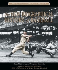 Cover New Biographical History of Baseball