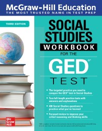 Cover McGraw-Hill Education Social Studies Workbook for the GED Test, Third Edition