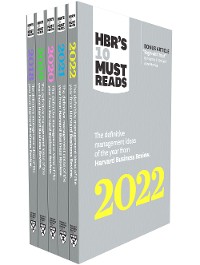 Cover 5 Years of Must Reads from HBR: 2022 Edition (5 Books)