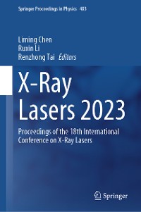 Cover X-Ray Lasers 2023