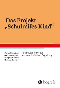 Cover Das Projekt "Schulreifes Kind"