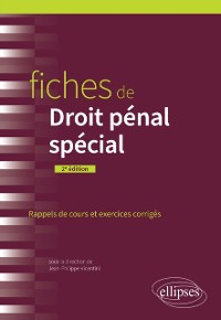 Cover Fiches de Droit penal special