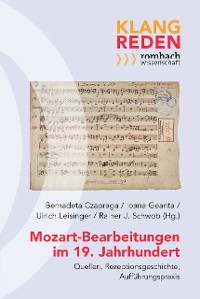 Cover Mozart-Bearbeitungen im 19. Jahrhundert