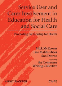 Cover Service User and Carer Involvement in Education for Health and Social Care