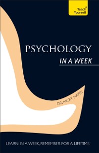 Cover Psychology In A Week: Teach Yourself