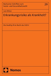 Cover Erkrankungsrisiko als Krankheit?