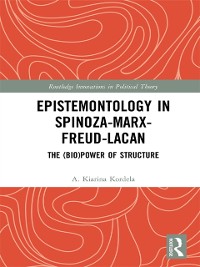 Cover Epistemontology in Spinoza-Marx-Freud-Lacan