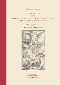 Cover Schriften zur Theater- und Kulturgeschichte des 18. Jahrhunderts