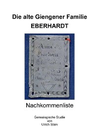 Cover Die alte Giengener Familie EBERHARDT