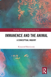 Cover Immanence and the Animal