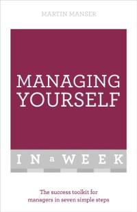 Cover Managing Yourself In A Week