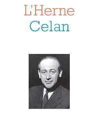 Cover Cahier de L''Herne n°130 Paul Celan