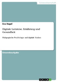 Cover Digitale Lernreise. Ernährung und Gesundheit