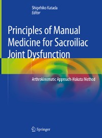 Cover Principles of Manual Medicine for Sacroiliac Joint Dysfunction