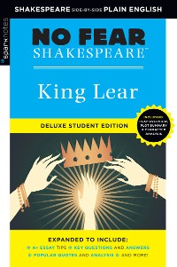 Cover King Lear: No Fear Shakespeare Deluxe Student Edition