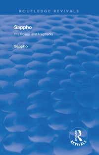 Cover Revival: Sappho - Poems and Fragments (1926)