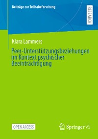 Cover Peer-Unterstützungsbeziehungen im Kontext psychischer Beeinträchtigung