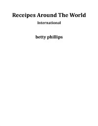 Cover Receipes Around The World