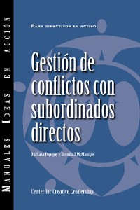 Cover Managing Conflict with Direct Reports (International Spanish)