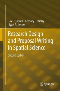 Cover Research Design and Proposal Writing in Spatial Science