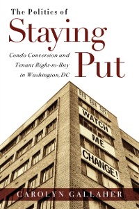 Cover Politics of Staying Put