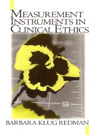 Cover Measurement Tools in Clinical Ethics