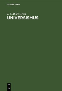 Cover Universismus