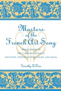 Cover Masters of the French Art Song