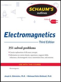 Cover Schaum's Outline of Electromagnetics, Third Edition