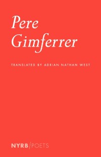Cover Pere Gimferrer