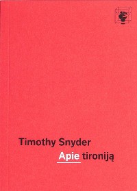 Cover Apie tironiją