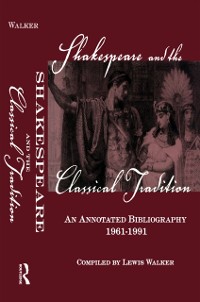 Cover Shakespeare and the Classical Tradition